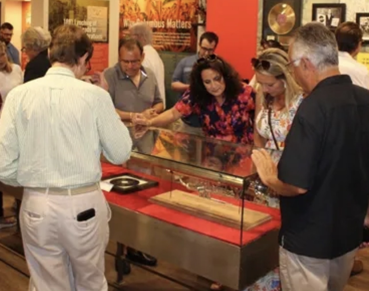 A guided tour of the Italian American Museum of Cleveland